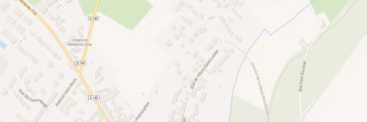 Plan du 59 Rue de Villers-Saint-Lucien à Beauvais