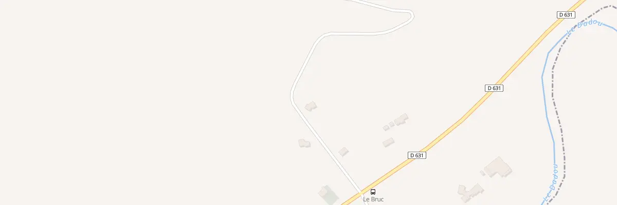 Plan du 5201 Le Bruc à Montdragon