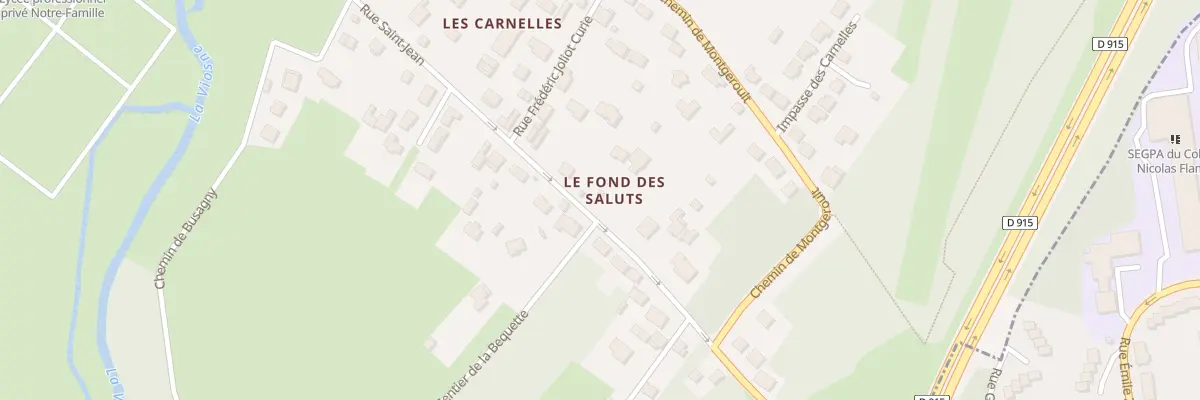 Plan du 89 Rue Saint Jean à Osny