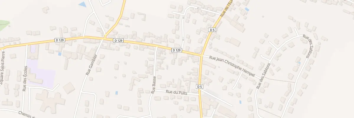 Plan du 7 Rue du Général De-gaulle à Saint-Crépin-Ibouvillers