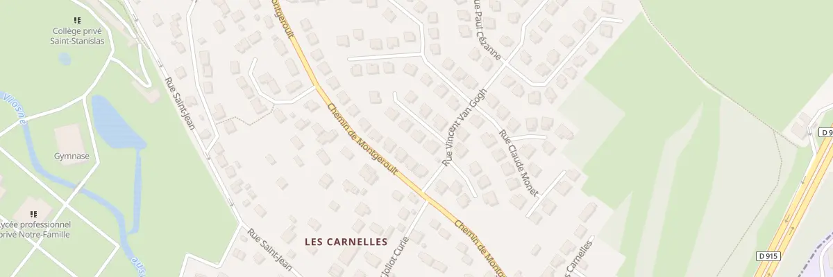 Plan du 3 All Alfred Sisley à Osny