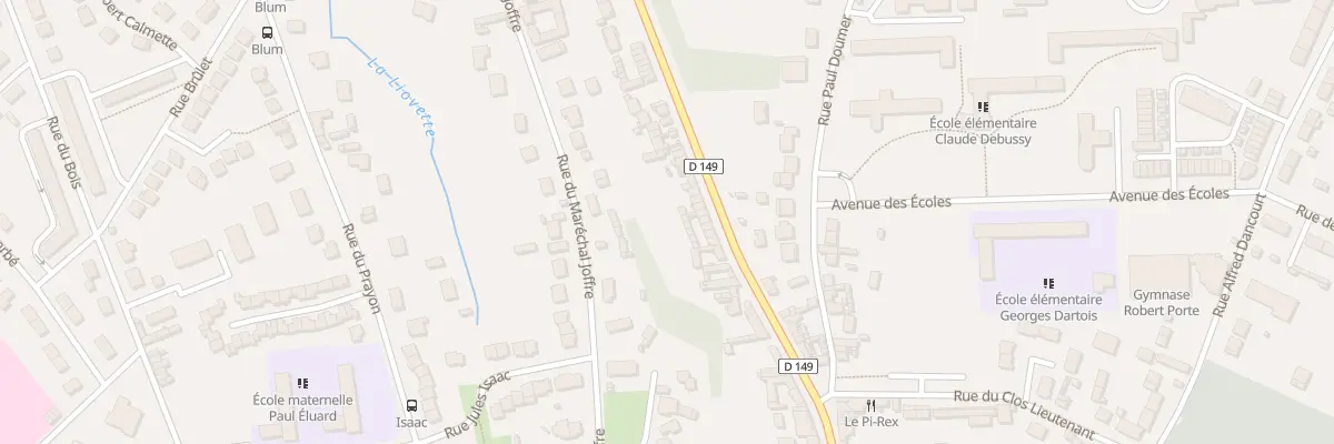 Plan du 123 Rue de Notre-Dame du Thil à Beauvais