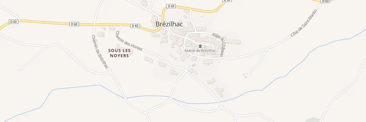 Plan du 31 Le Village à Brézilhac