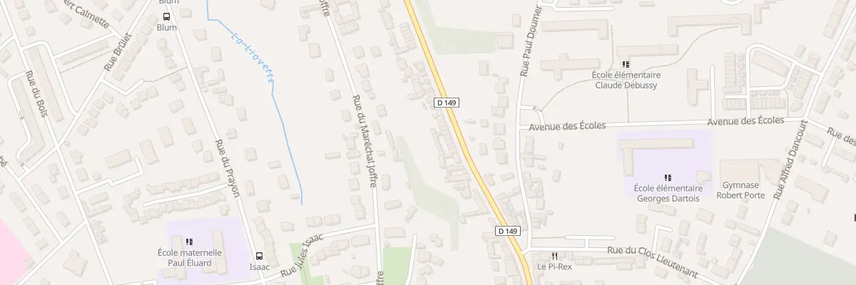 Plan du 121 Rue de Notre-Dame du Thil à Beauvais