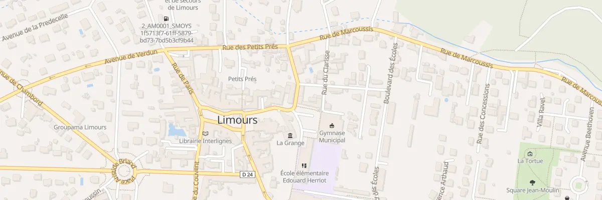 Plan du 10 Rue de Marcoussis à Limours