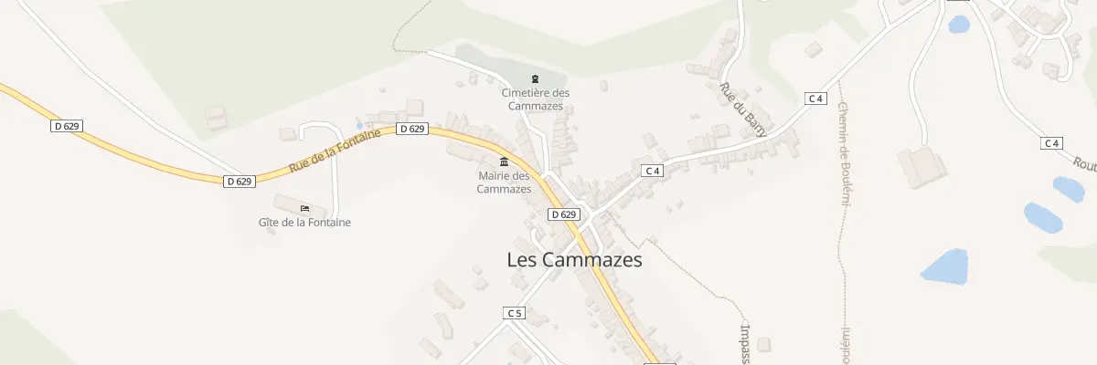 Plan du 14 Rue de la Fontaine aux Cammazes