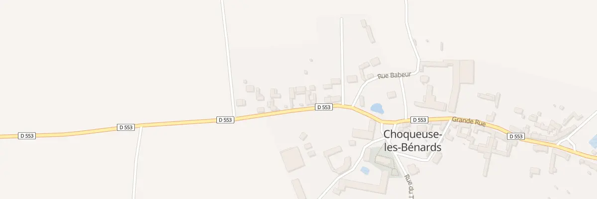 Plan du 47 Gr Grande Rue à Choqueuse-les-Bénards