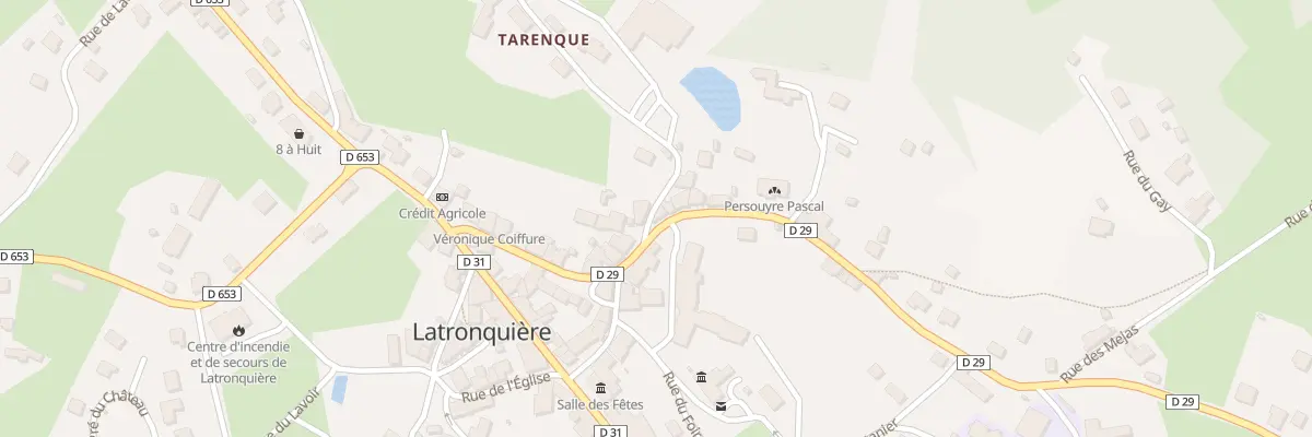 Plan du 5038F Rue du Ségala à Latronquière