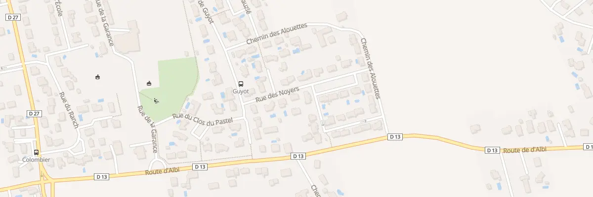 Plan du 5B Rue des Noyers à Terssac