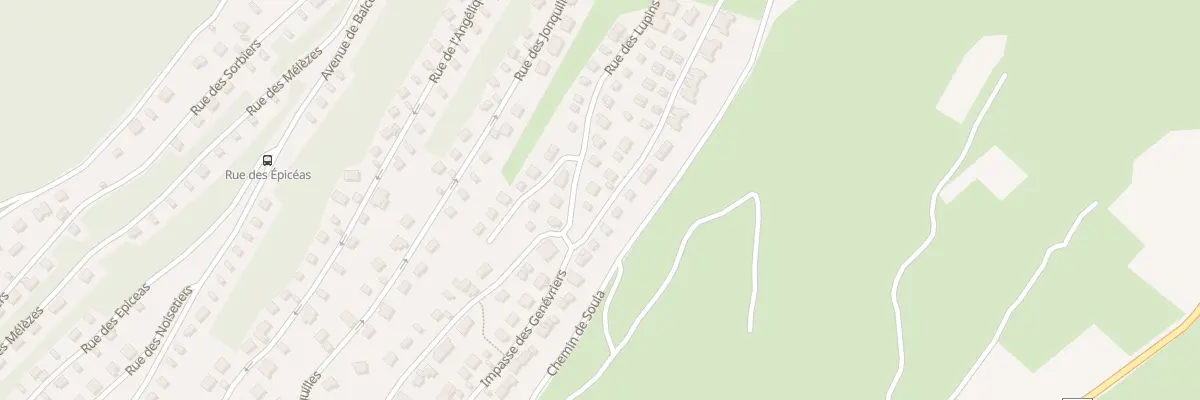 Plan du 70 Rue des Lupins aux Angles