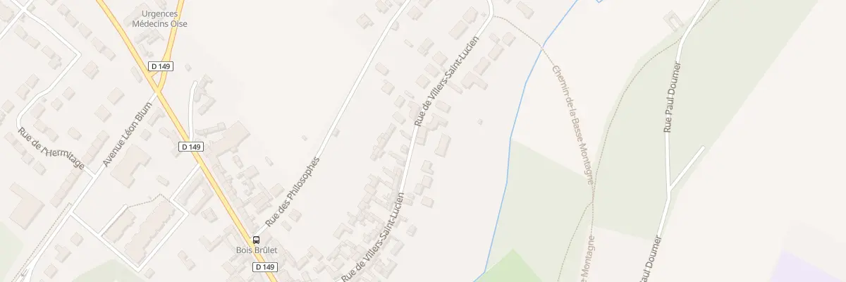 Plan du 44 Rue de Villers-Saint-Lucien à Beauvais