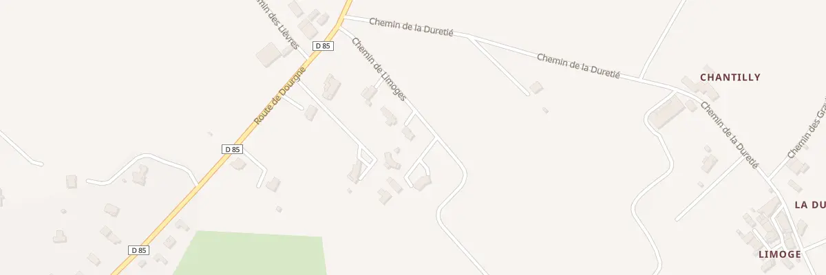 Plan du 150 Che de Limoges à Sorèze