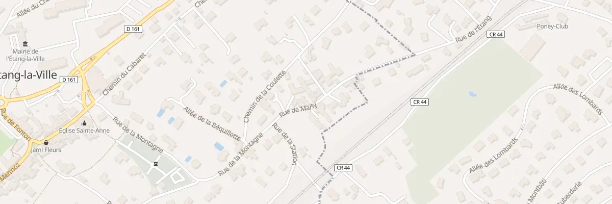 Plan du 19 Rue de Marly à L’Étang-la-Ville