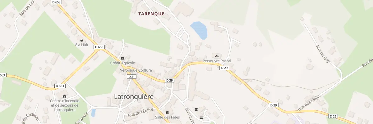 Plan du 5037F Rue du Ségala à Latronquière