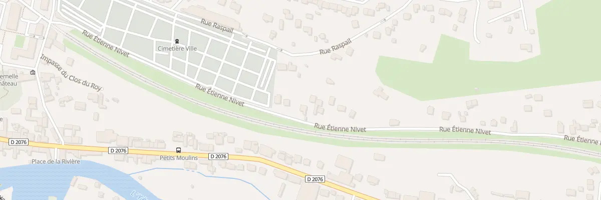 Plan du 16 Rue Etienne Nivet à Vierzon