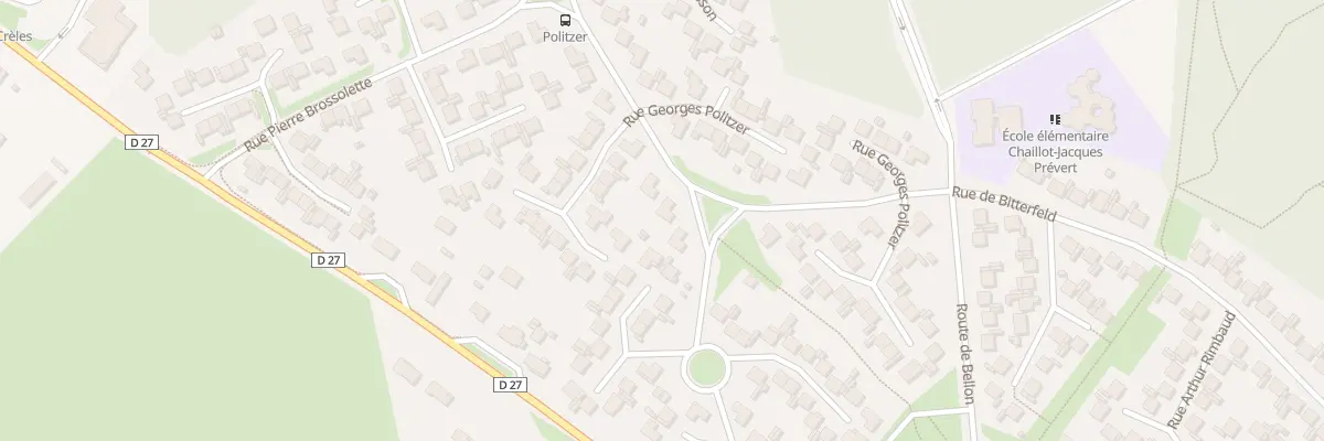 Plan du 52 Rue Georges Politzer à Vierzon
