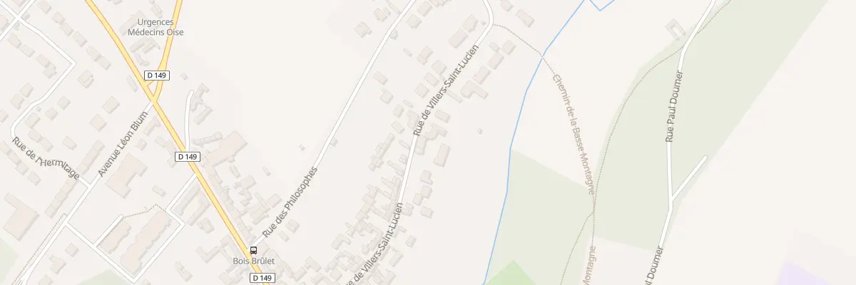 Plan du 46B Rue de Villers-Saint-Lucien à Beauvais