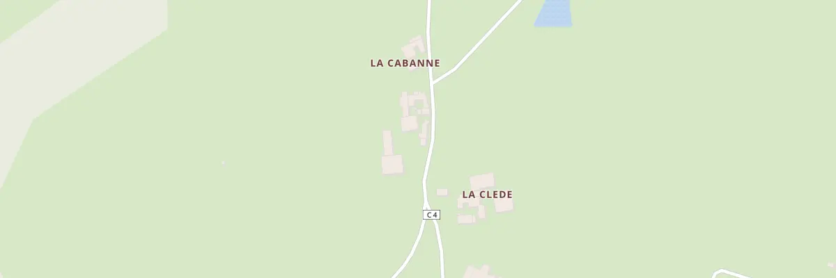 Plan du 1866 Rte de La Bagarié à Montirat