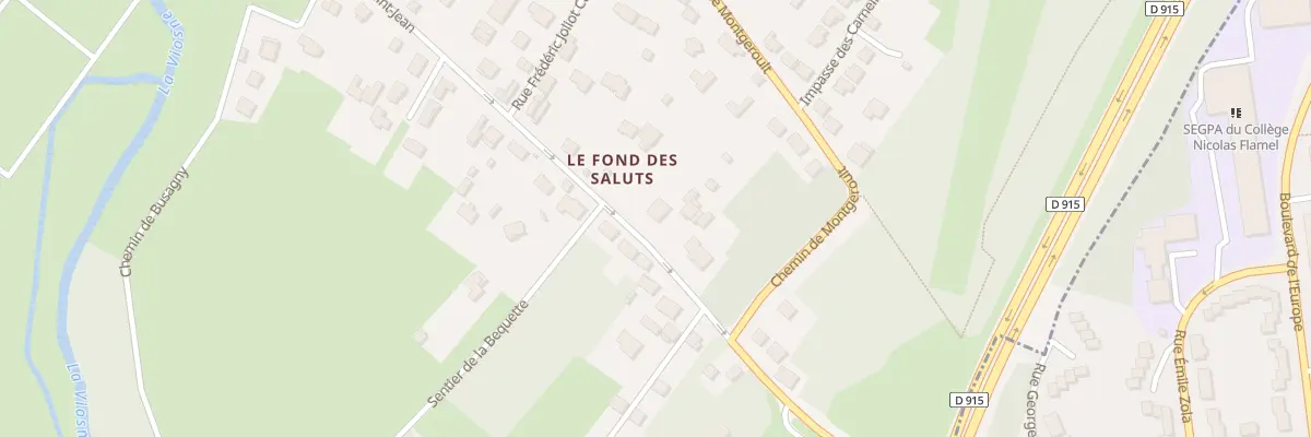 Plan du 97 Rue Saint Jean à Osny