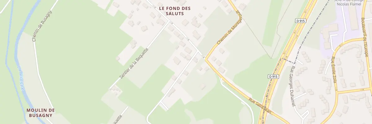 Plan du 54 Rue Saint Jean à Osny