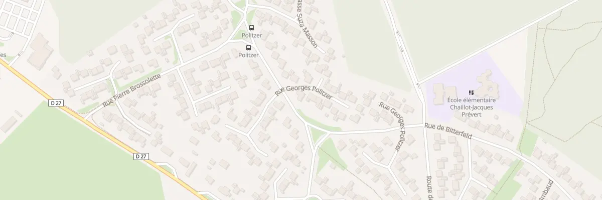 Plan du 41 Rue Georges Politzer à Vierzon