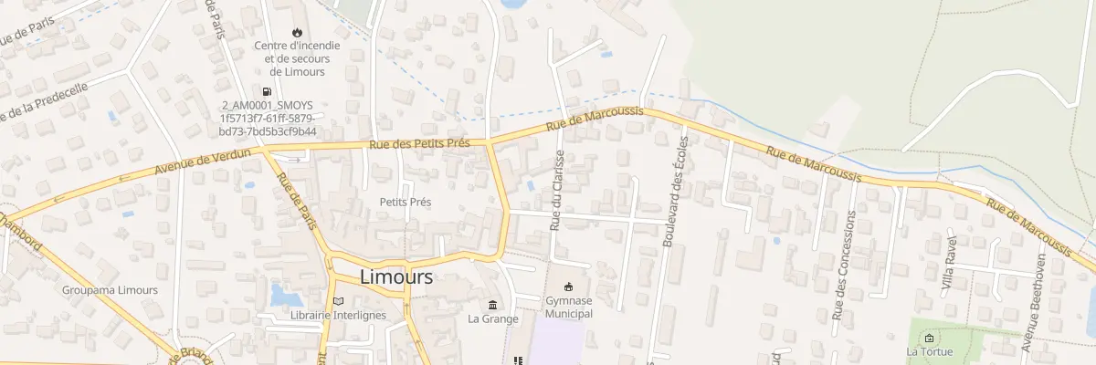 Plan du 3 Rue du Clarisse à Limours