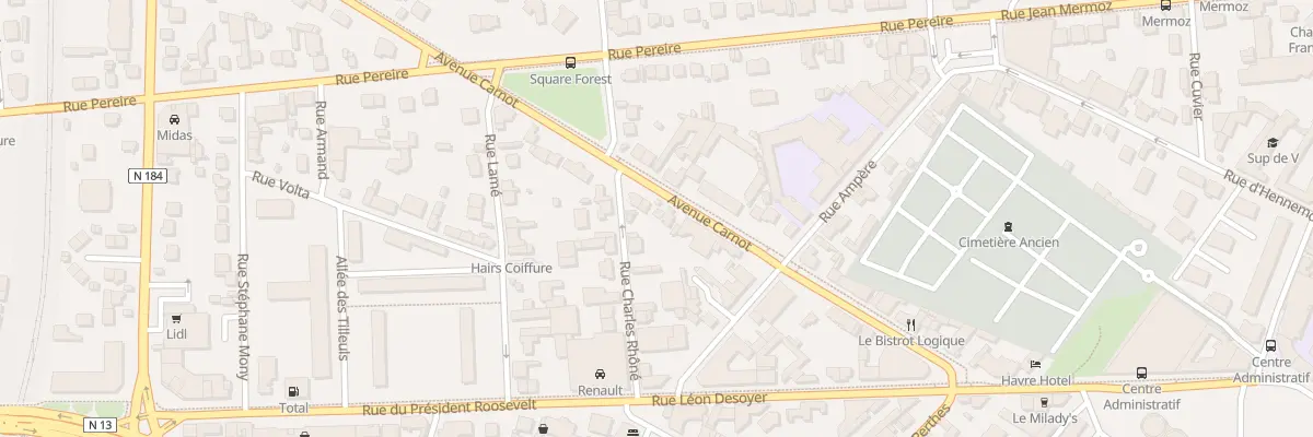 Plan du 19 Av Carnot à Saint-Germain-en-Laye