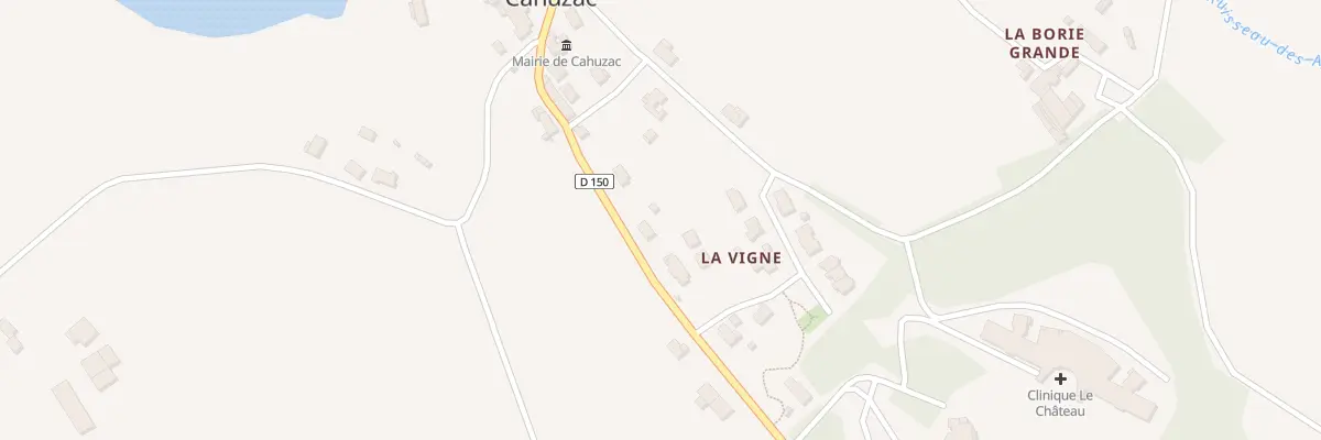 Plan du 5007 La Vigne à Cahuzac