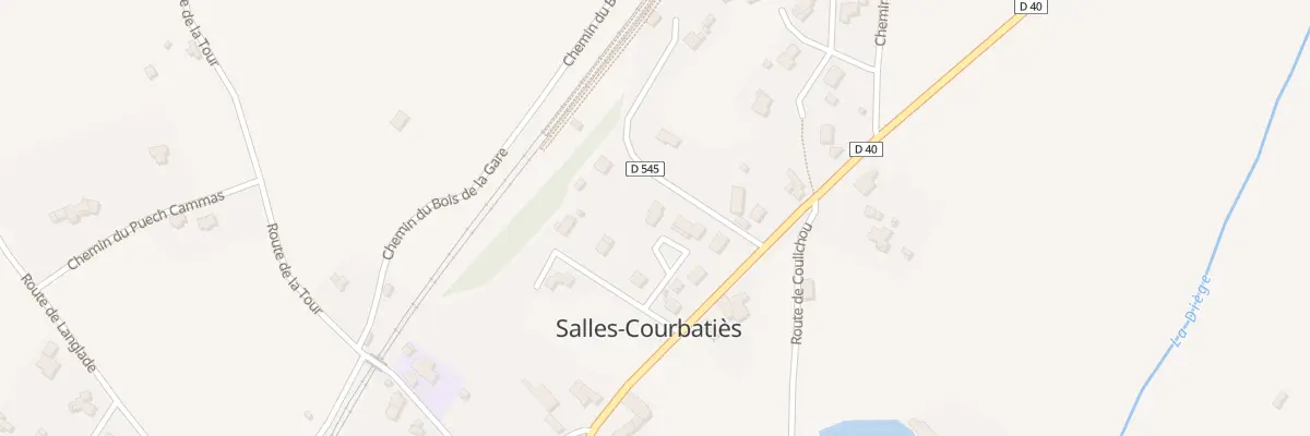 Plan du 76 Imp Beau Soleil à Salles-Courbatiès