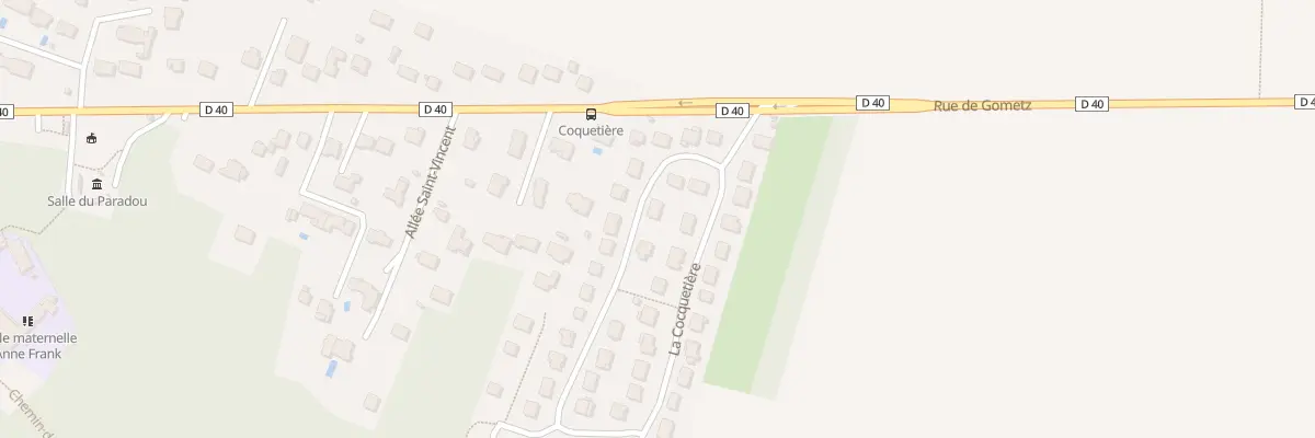 Plan du 50 La Cocquetière aux Molières