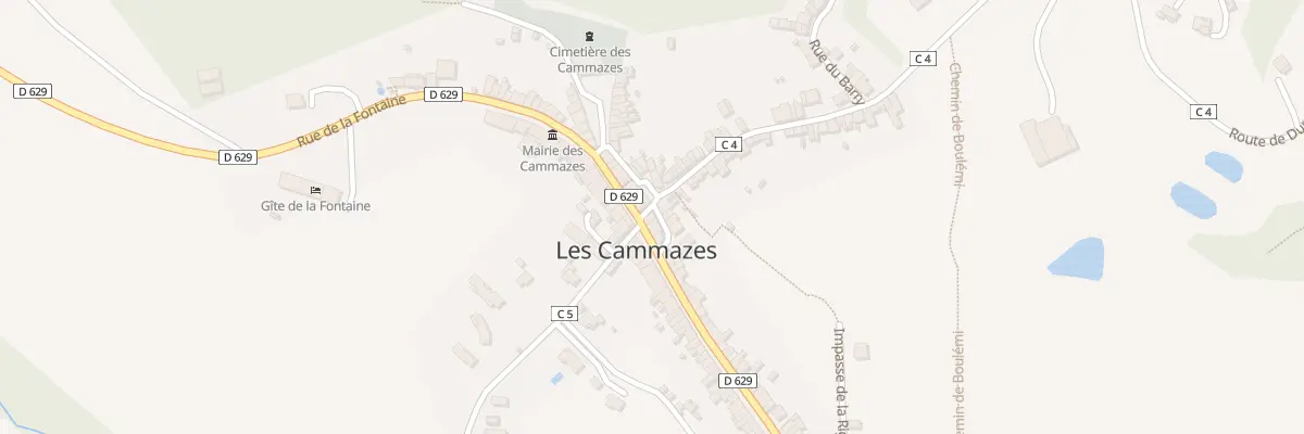 Plan du 1 Rue de la Passe aux Cammazes