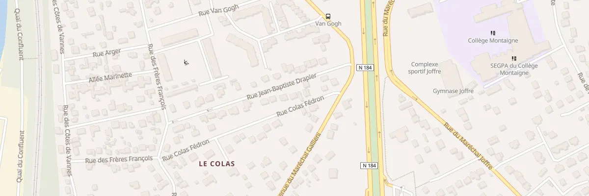 Plan du 29 Rue Colas Fédron à Conflans-Sainte-Honorine