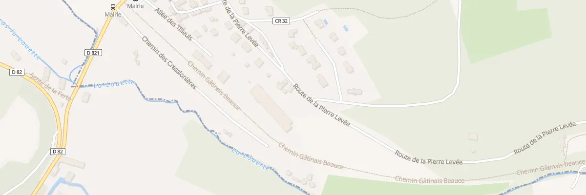Plan du 18 Rte de la Pierre Levée à Saint-Hilaire