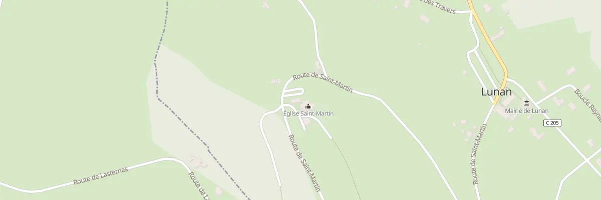 Plan du 5060 Lunan à Lunan