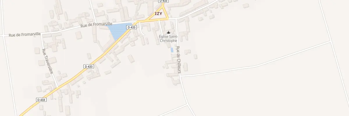 Plan du 8 Rue de Chilleurs à Bazoches-les-Gallerandes