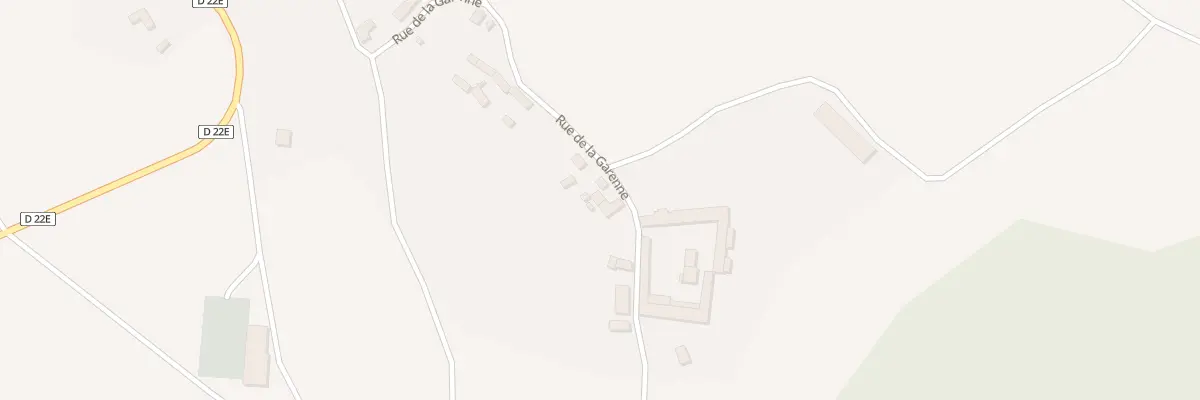 Plan du 60 Rue de la Garenne à Berville