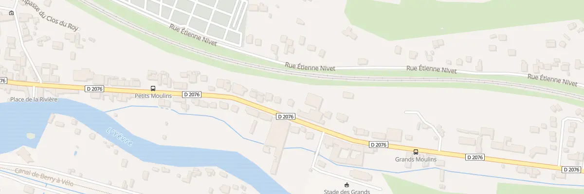 Plan du 48 Rue Jules Louis Breton à Vierzon