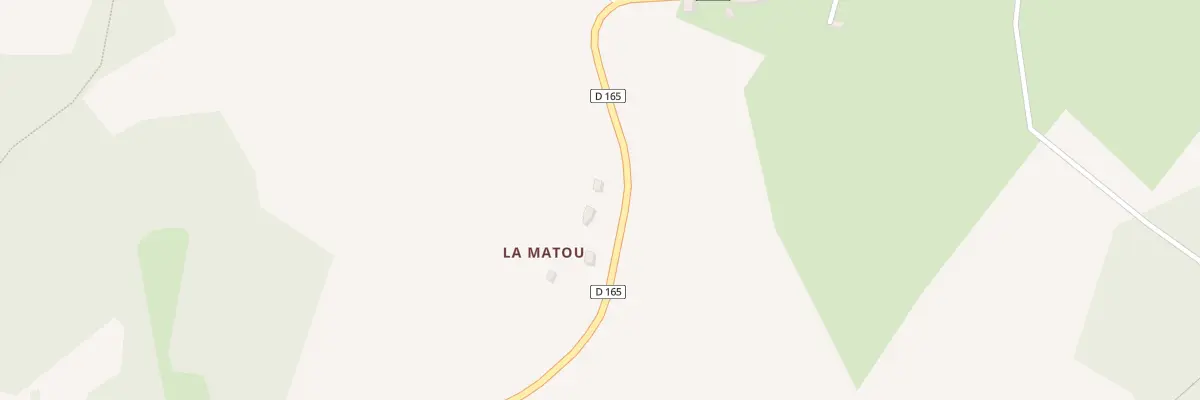 Plan du 5051A La Matou à Soudeilles