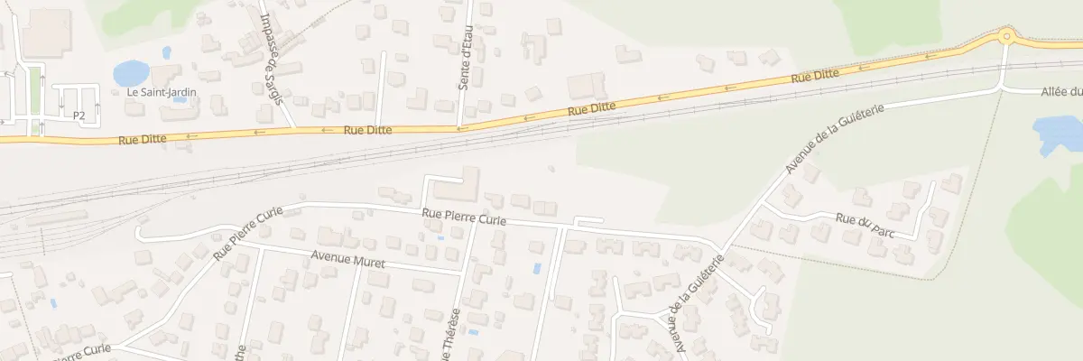 Plan du 45 Rue Pierre Curie à Saint-Rémy-lès-Chevreuse