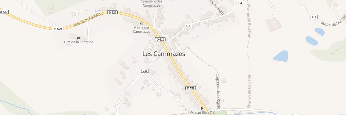 Plan du 9 Rue de la Passe aux Cammazes