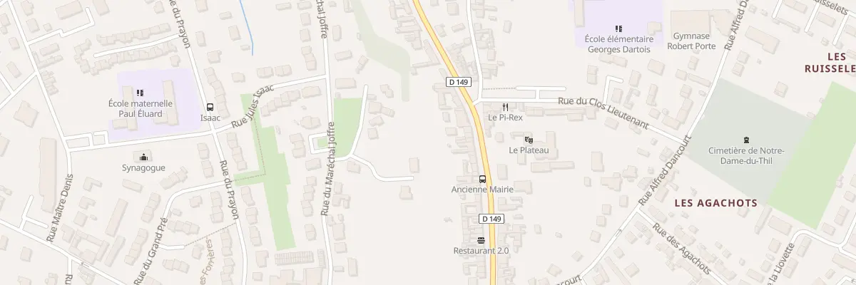 Plan du 77 Rue de Notre-Dame du Thil à Beauvais