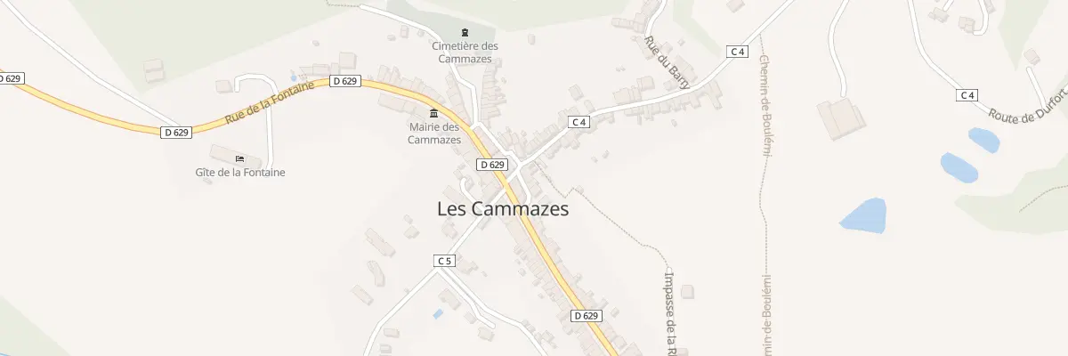 Plan du 3 Pl de Corfou aux Cammazes