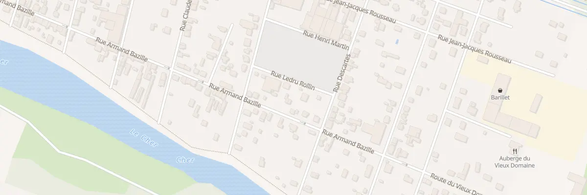 Plan du 66 Rue Armand Bazille à Vierzon