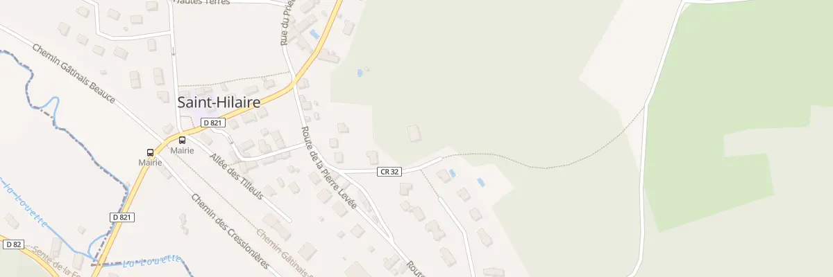 Plan du 3 Cr N32 Montoir de la Croix à Saint-Hilaire