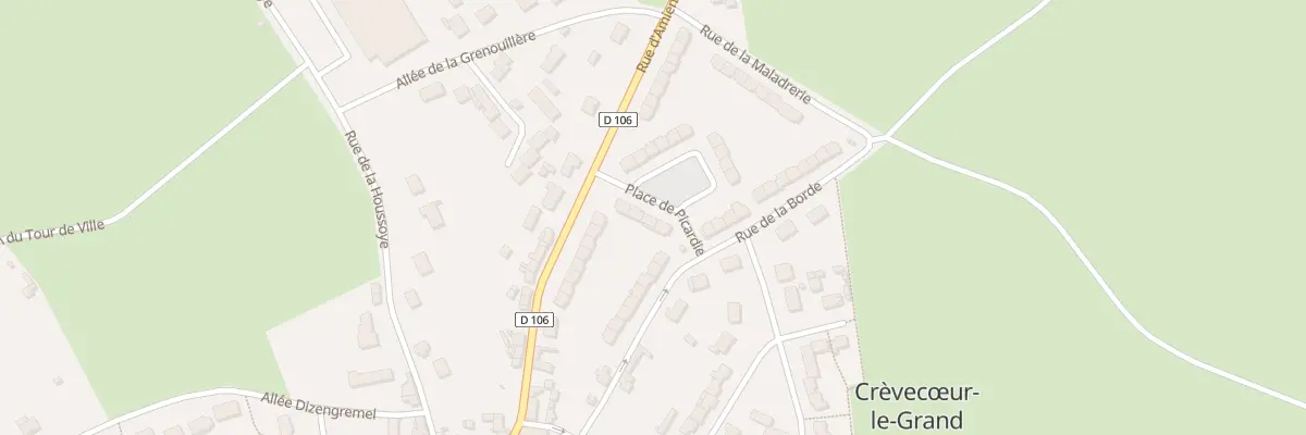 Plan du 3 Pl de Picardie à Crèvecœur-le-Grand