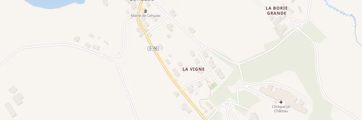 Plan du 18B La Vigne à Cahuzac