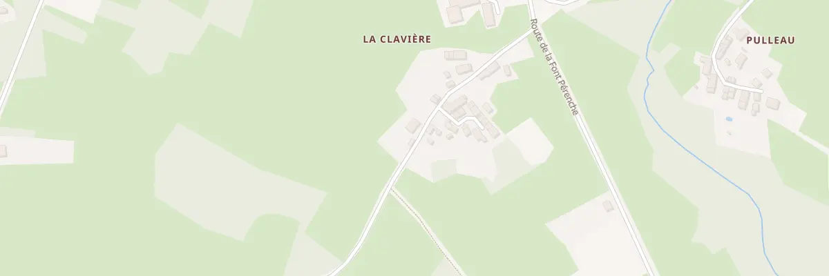 Plan du 11 La Claviere à Bétête