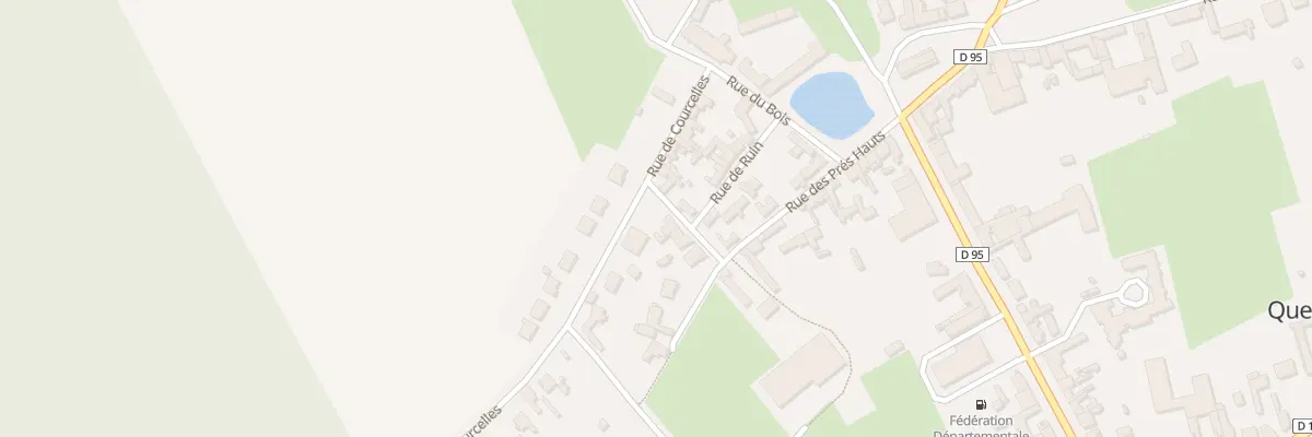 Plan du 7 Rue des Marronniers à Quevauvillers