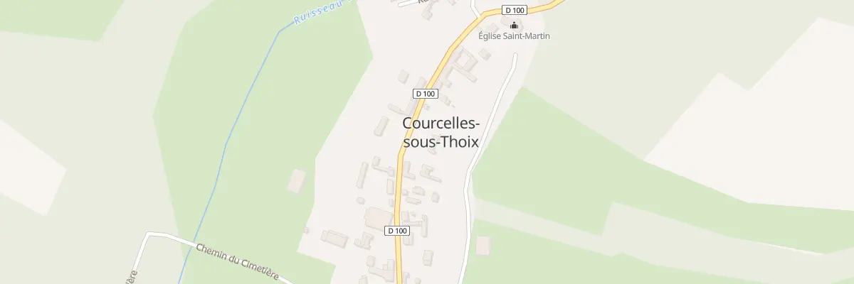 Plan du 17 Gr Grande Rue à Courcelles-sous-Thoix