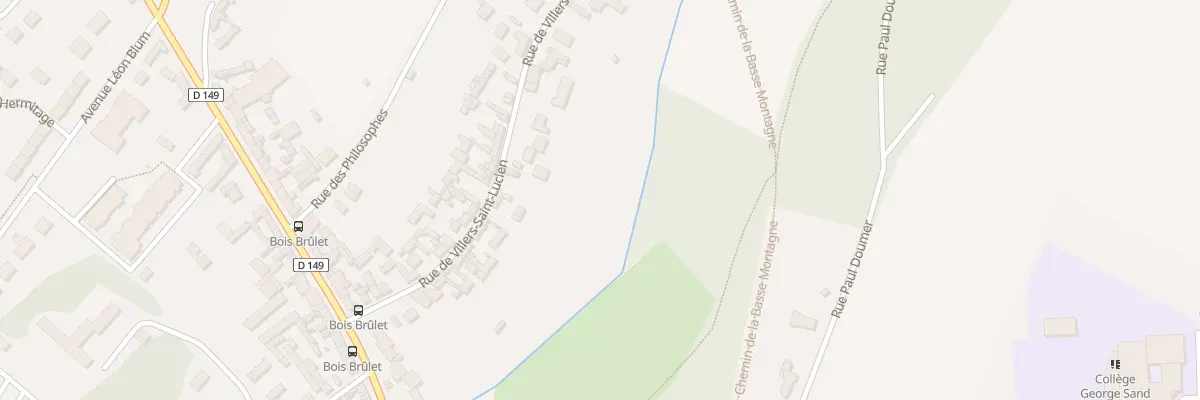 Plan du 36 Rue de Villers-Saint-Lucien à Beauvais